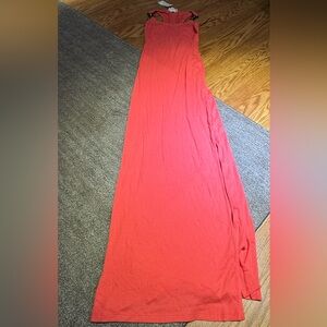 Women’s Micheal Kors Maxi Dress.  Pink/red. Size medium.    Bx16